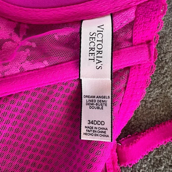 NWOT Rare Victoria’s Secret Dream Angels Long Line Demi Bra